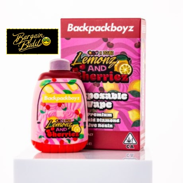 Backpackboyz | Lemonz & Cherriez | Live Resin Einweg Vape | 1G (1.000 mg)