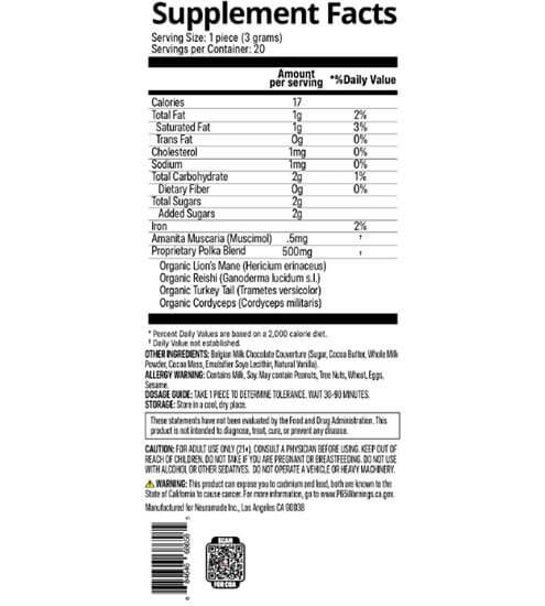 Pp04 Polk-A-Dot Schokolade | 5 Gramm | Maui Coconut Twist Schokoladenriegel