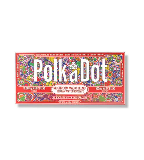 Pp34 Polk-A-Dot Chocolate | 5 Gramm | Cinnamon French Toast Schokoladentafel