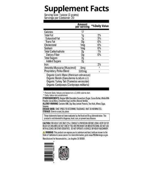Pp35 Polk-A-Dot Chocolate | 5 Gramm | Cinnamon French Toast Schokoladentafel